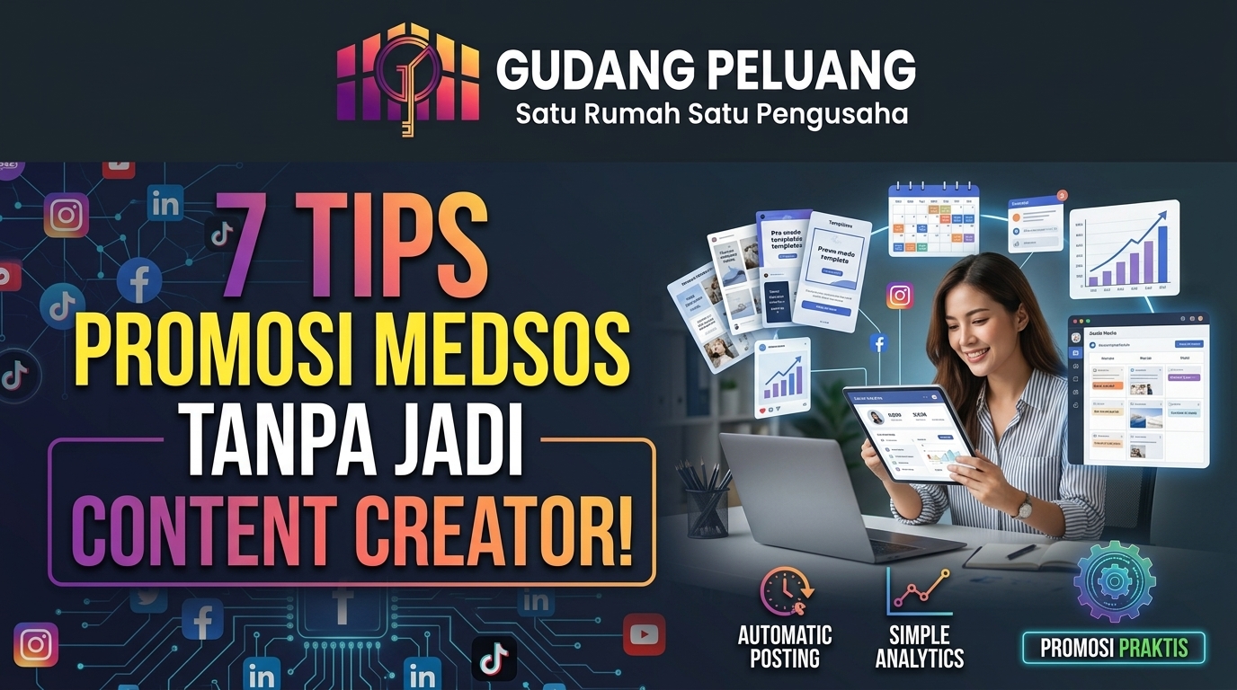 7 Tips Memanfaatkan Media Sosial untuk Promosi Bisnis Tanpa Harus Jadi Content Creator