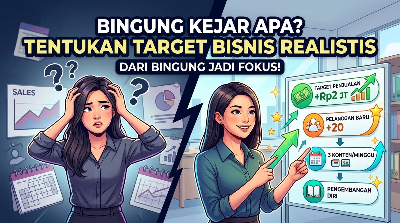 Bisnis Sudah Berjalan, Tapi Bingung Harus Mengejar Apa? Begini Cara Menentukan Target Bisnis yang Realistis
