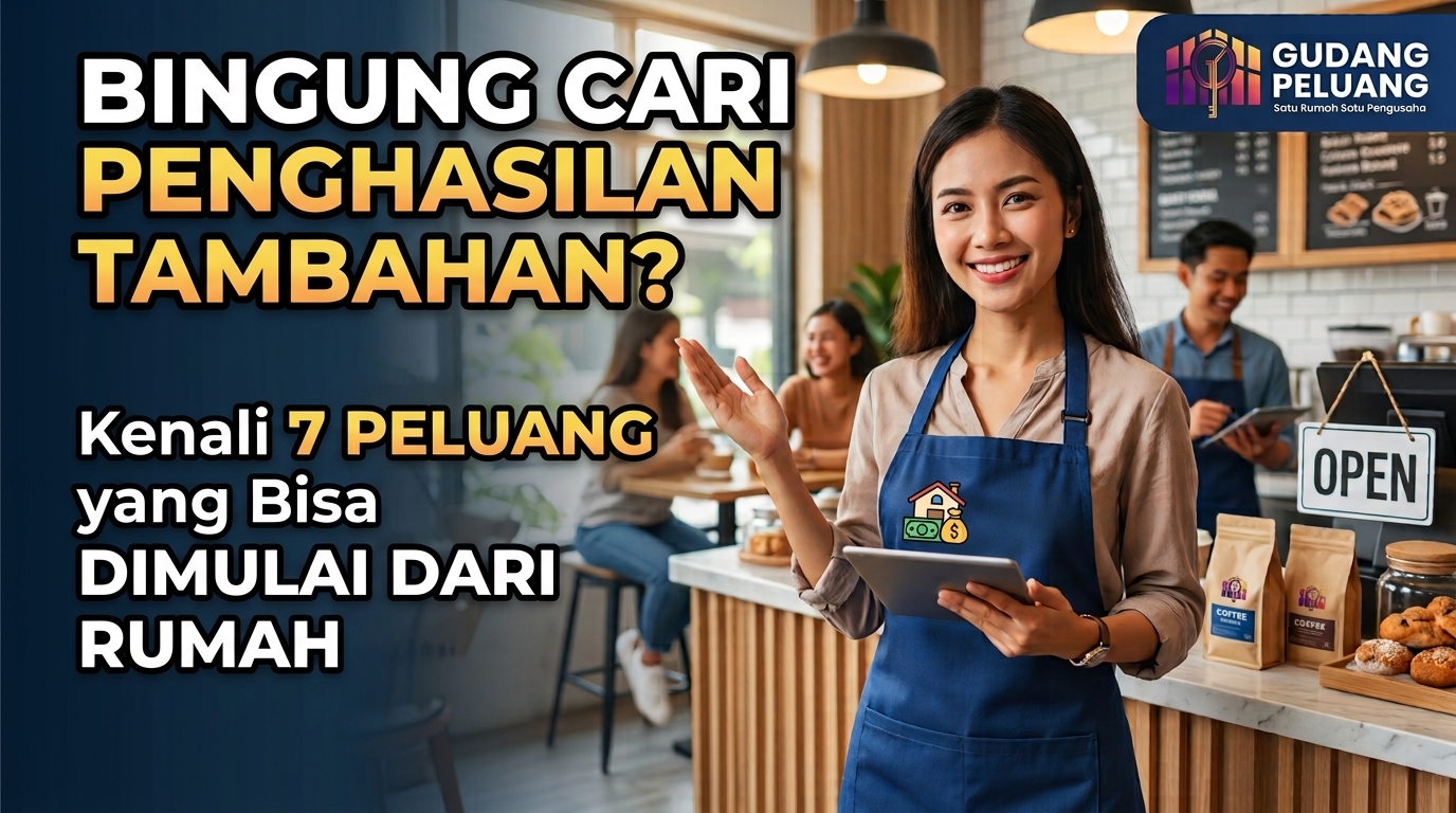 Bingung Cari Penghasilan Tambahan? Kenali 7 Peluang yang Bisa Dimulai dari Rumah