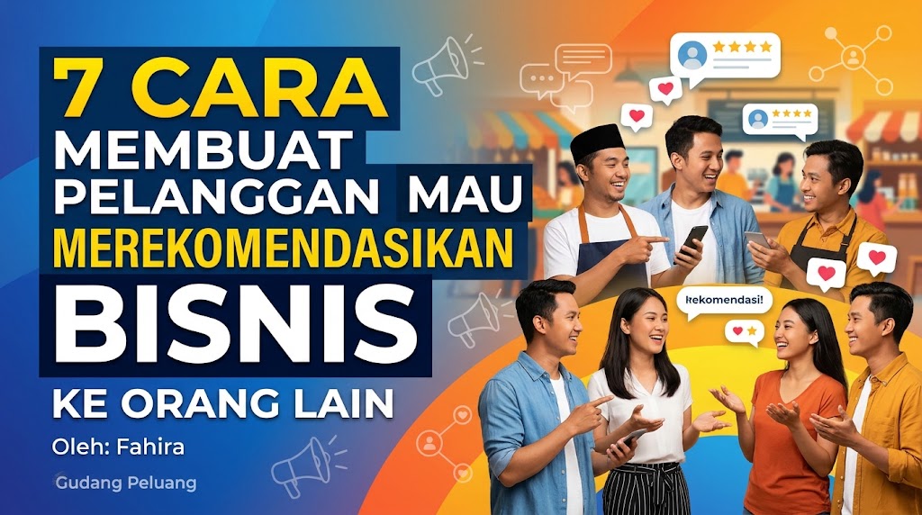7 Cara Membuat Pelanggan Mau Merekomendasikan Bisnis kepada Orang Lain