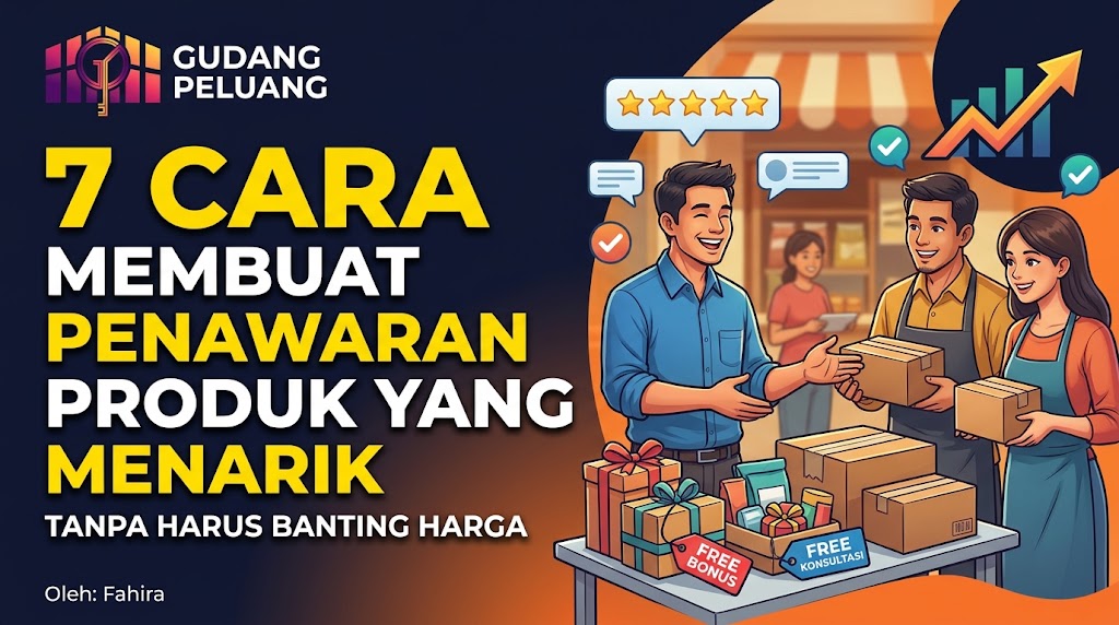 7 Cara Membuat Penawaran Produk yang Menarik Tanpa Harus Banting Harga