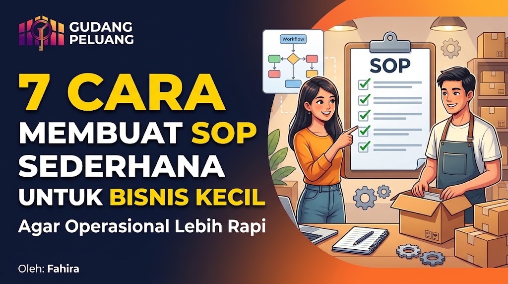 7 Cara Membuat SOP Sederhana untuk Bisnis Kecil agar Operasional Lebih Rapi